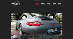 Desktop Screenshot of marcoreklame.no